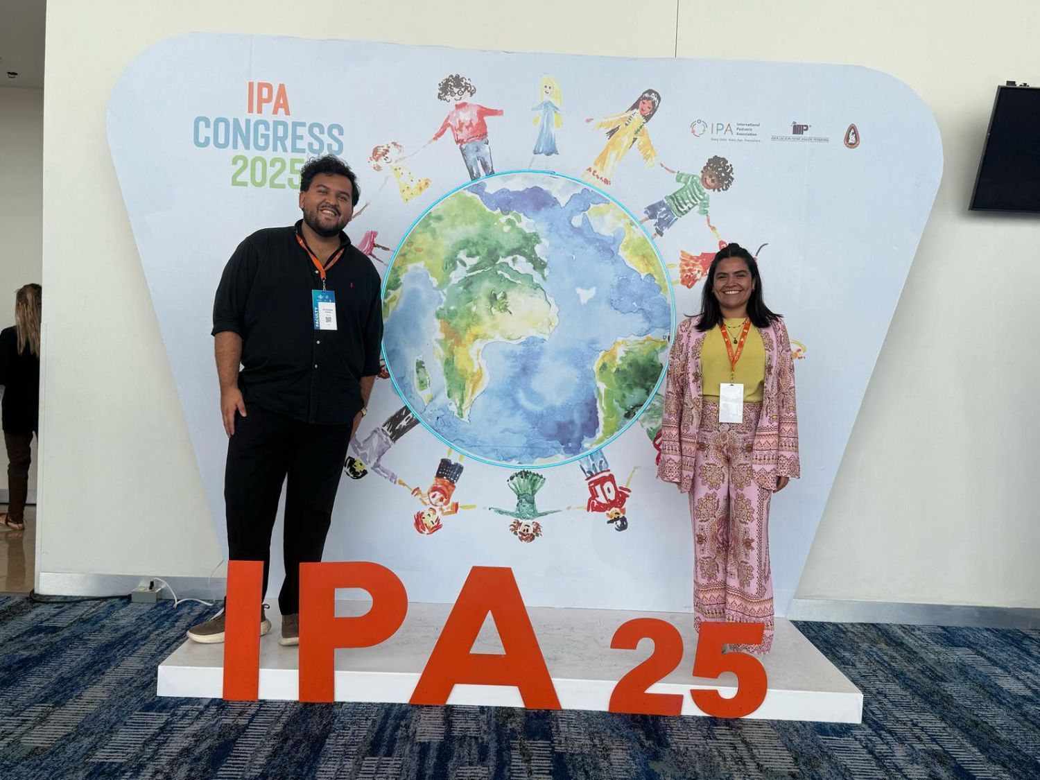 Anahi and Esteban at IPA